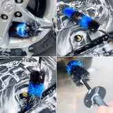 Wheel Hub Cleaning Brush Tire Cleaning Car Wash Brush