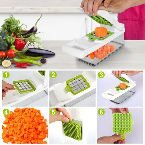 Vegetable Chopper 12-in-1