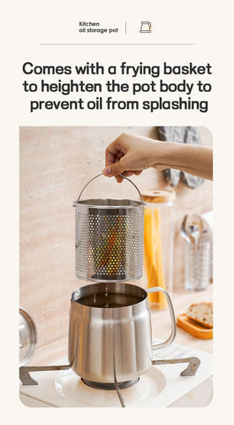 Kitchen Oil Storage Pot