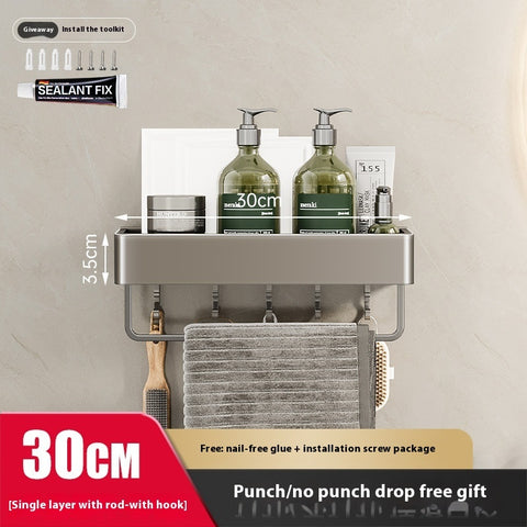 Storage Rack Bathroom Wall-mounted