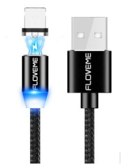 3-in-1 Magnetic Charging Cable USB for iPhone & Android