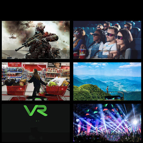 VRG Pro 3D VR Glasses Virtual Reality Headset for Phone