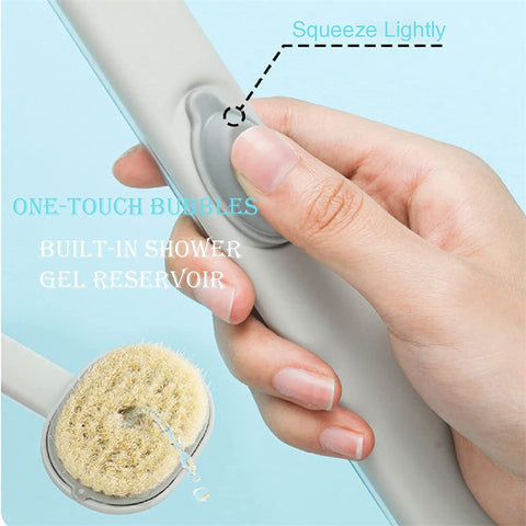 Dual-purpose Shower Brush Gadgets