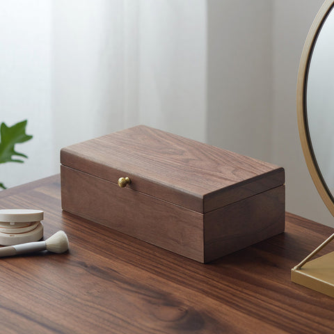 Black Walnut Jewelry Organizer  Multi-layer
