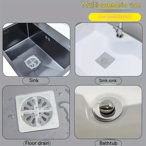 48PCS Disposable Shower Drain Stickers