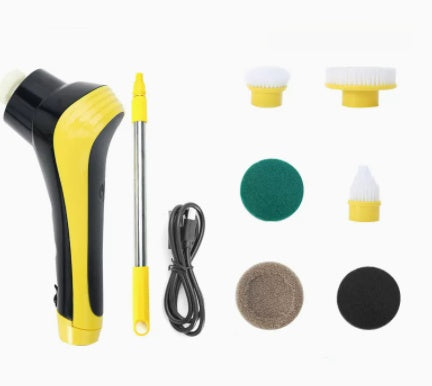 Multi-purpose Retractable Wireless Electric Cleaning Brush