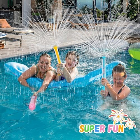6 Pack Fireworks Water Blaster Squirt Guns for Kids & Adults