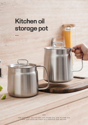 Kitchen Oil Storage Pot
