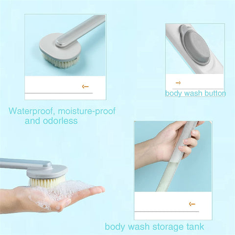 Dual-purpose Shower Brush Gadgets