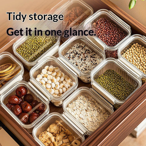 Square food storage Containers