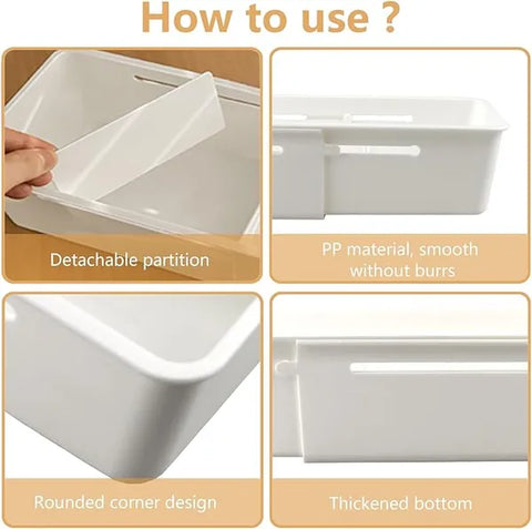 Kitchen & Closet Drawer Organizer