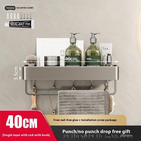 Storage Rack Bathroom Wall-mounted