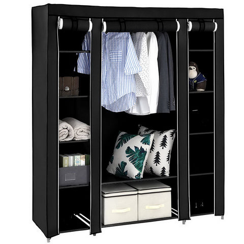 Portable Clothes Closet Wardrobe Storage Organizer