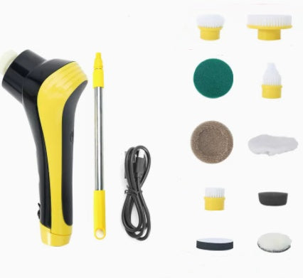 Multi-purpose Retractable Wireless Electric Cleaning Brush