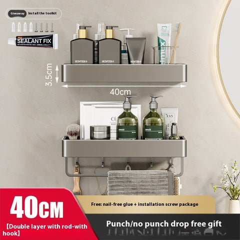 Storage Rack Bathroom Wall-mounted