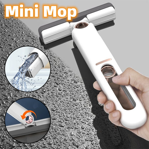 Mini Sponge Mop Floor Cleaner Portable Squeeze Mop