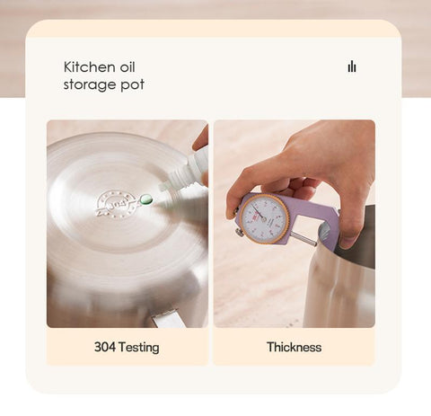 Kitchen Oil Storage Pot