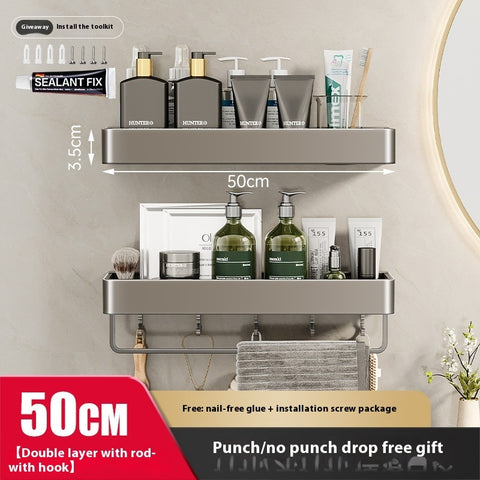 Storage Rack Bathroom Wall-mounted