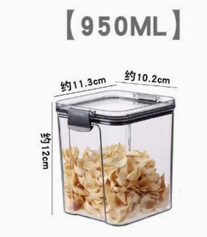 Square food storage Containers