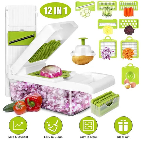 Vegetable Chopper 12-in-1